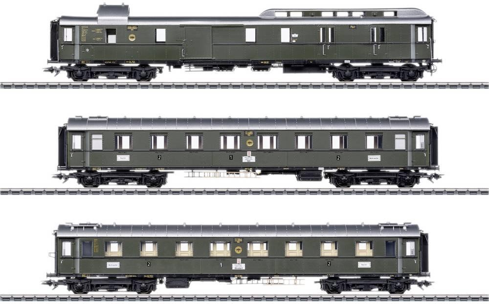 Märklin 42490 H0 3er-Set Schnellzugwagen PwPost4ü-28 der DRG
