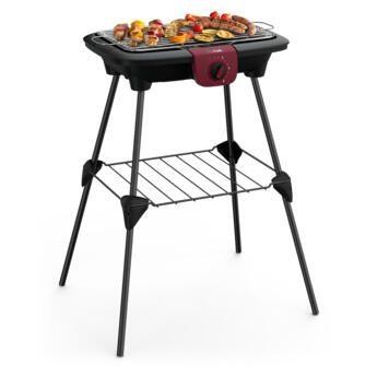 Tefal BG90F5 contact grill - Tefal BG90F5, Black, Red, Plastic,