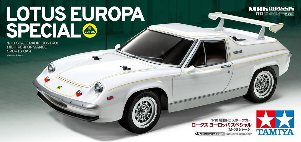 Tamiya M-06 RC Lotus Europa Special (M-06) Brushed 1:10 RC Einsteiger