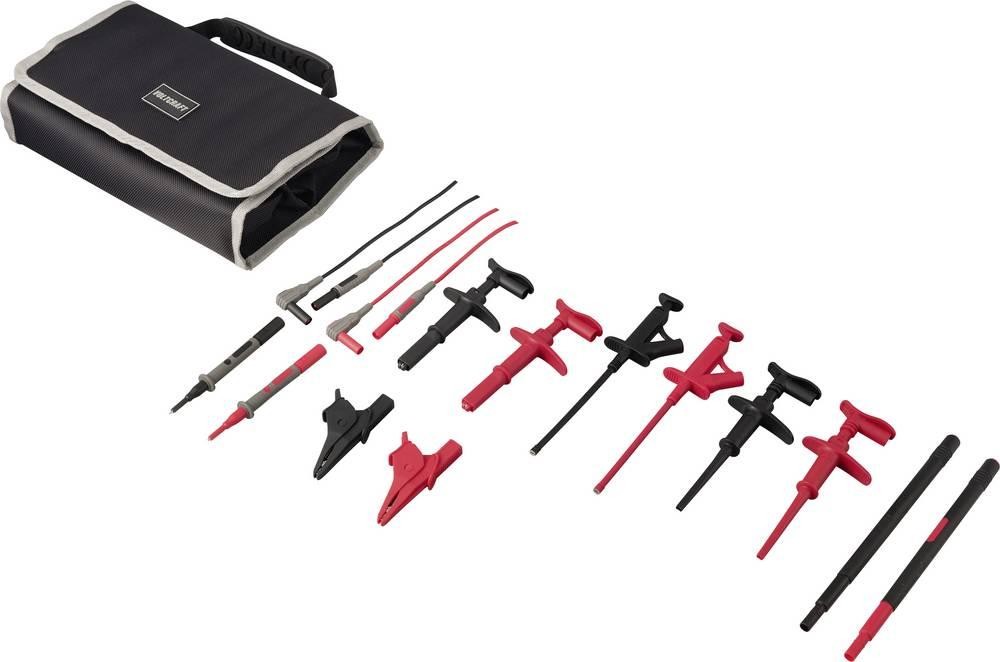 VOLTCRAFT MLSet-100 Messleitungs-Set Steckanschluss 4mm Krokoklemmen,