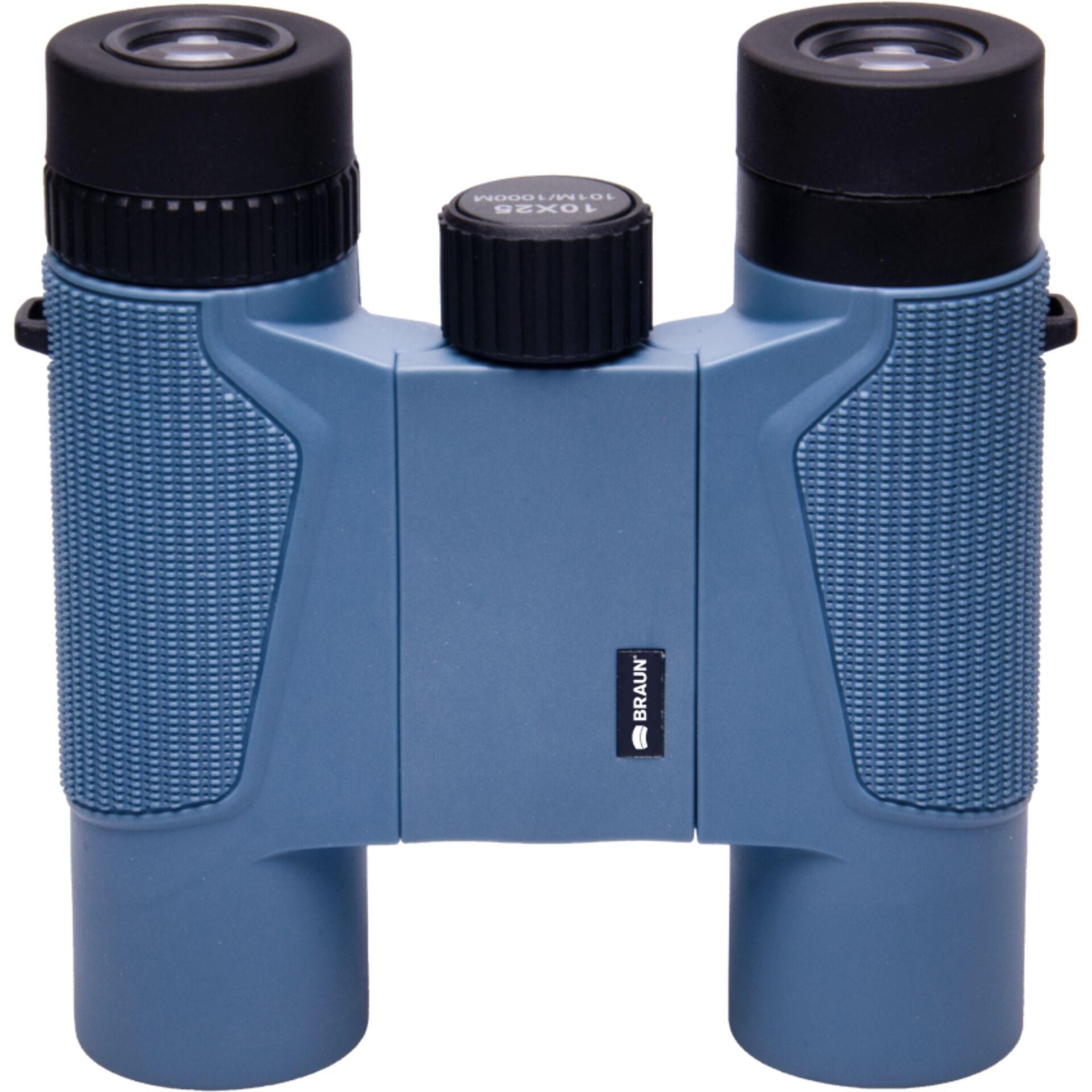Braun Binocular Scouty 10x25 taubenblau
