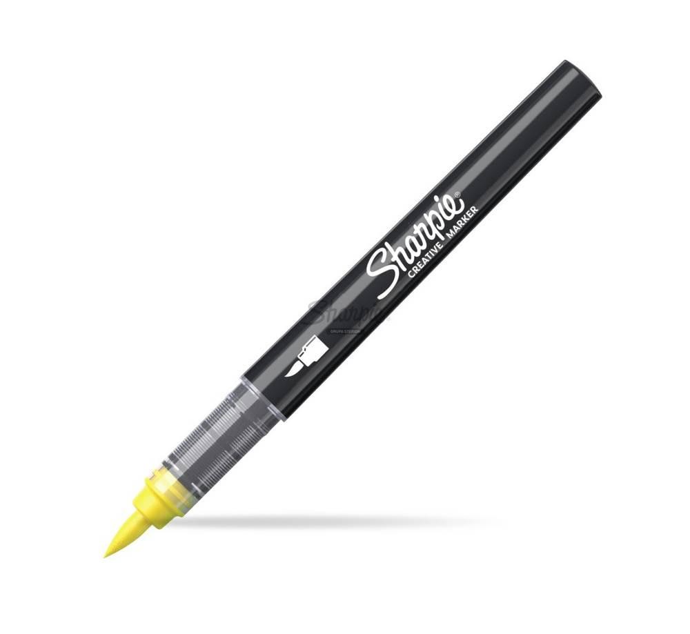 Sharpie 2218065 Pinselmarker Gelb