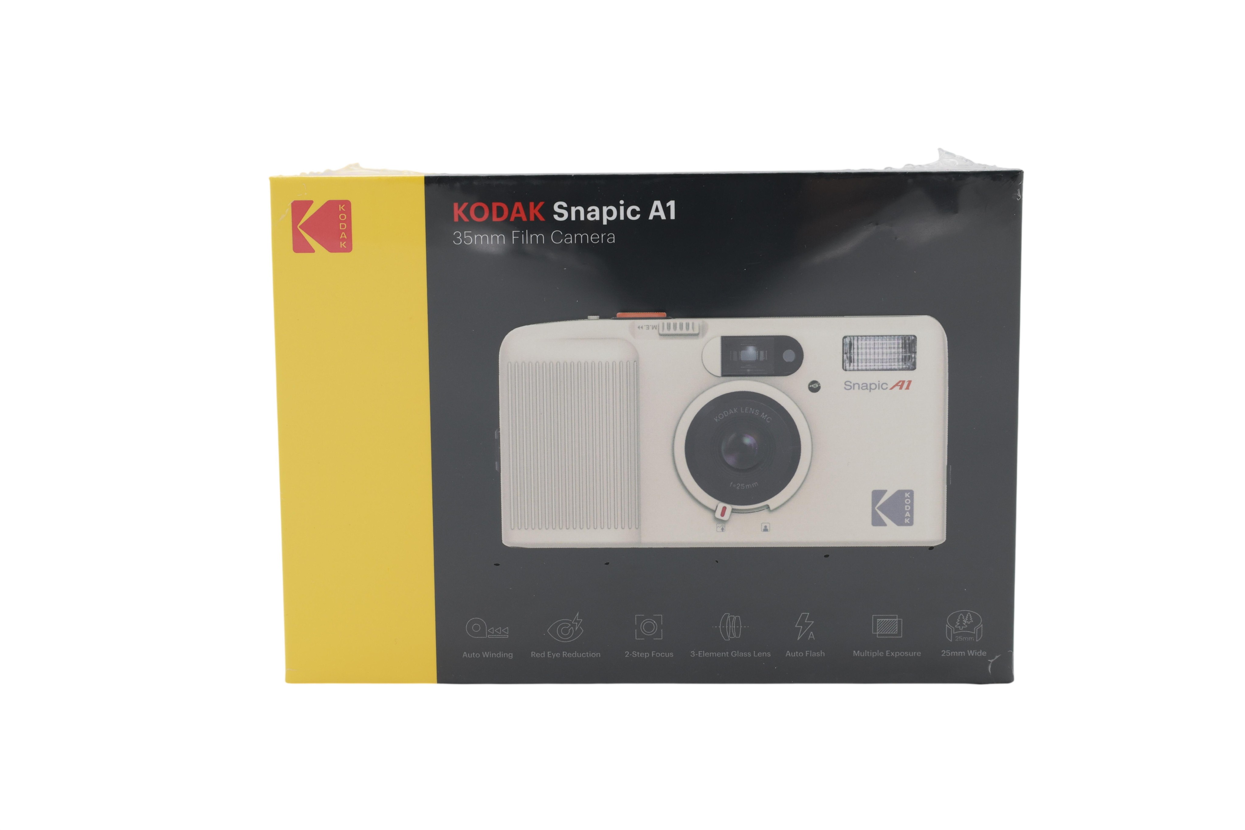 Kodak Snapic A1 Compact film camera 35 mm Ivory - Kodak Snapic A1,