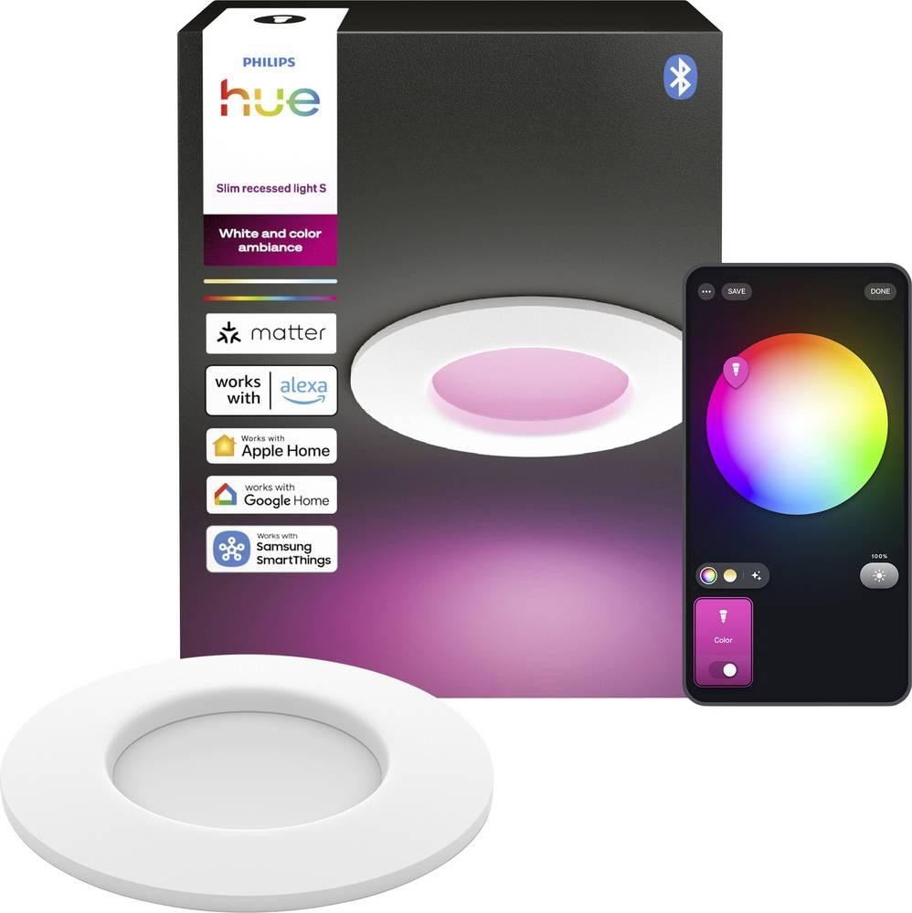 Philips Hue LED-Einbauleuchte 8721103109118 1er-Pack LED fest