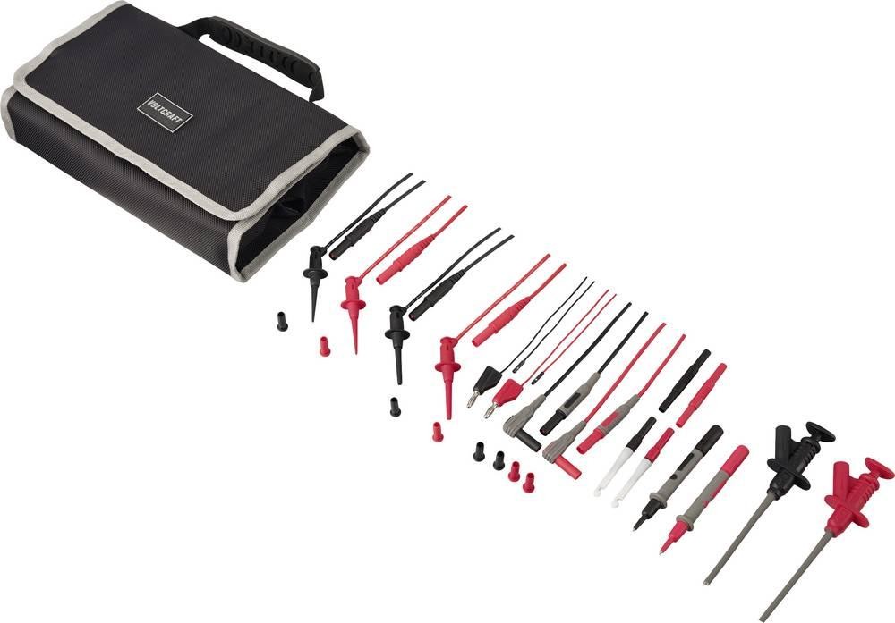 VOLTCRAFT MLSet-120 Messleitungs-Set Steckanschluss 4 mm, Bananenplug