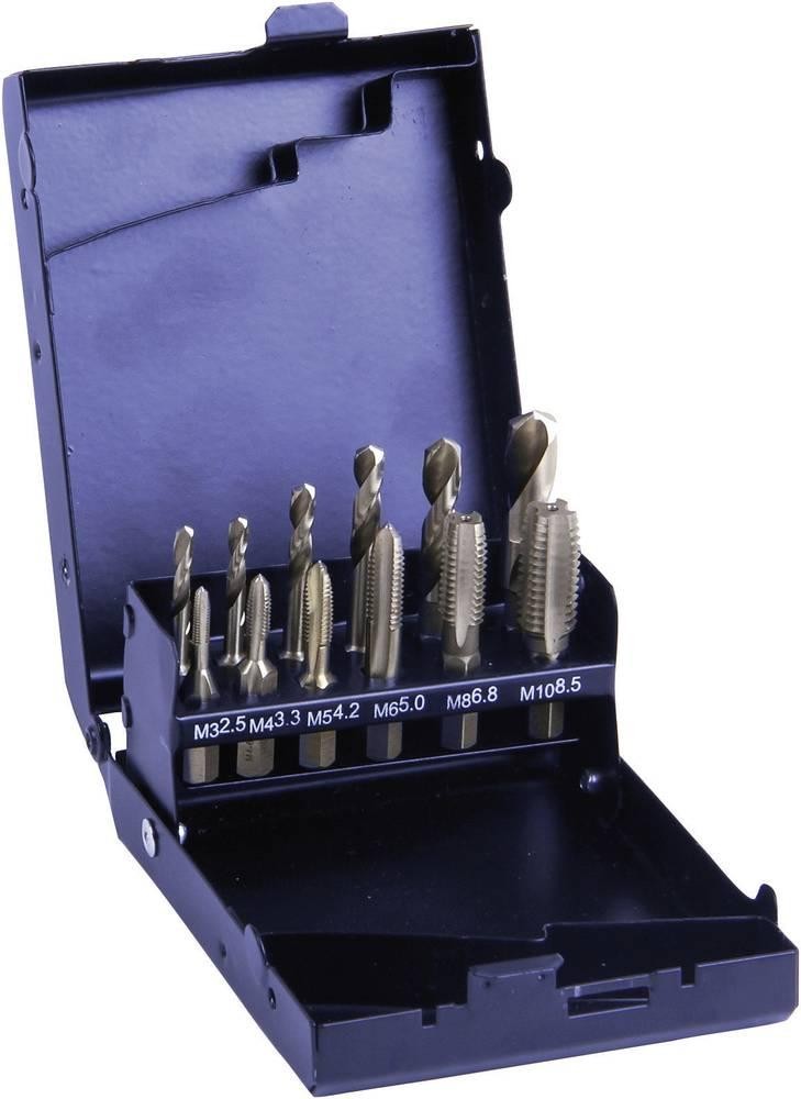 Eventus by Exact 70419 Einschnittgewindebohrer-Set 12teilig metrisch