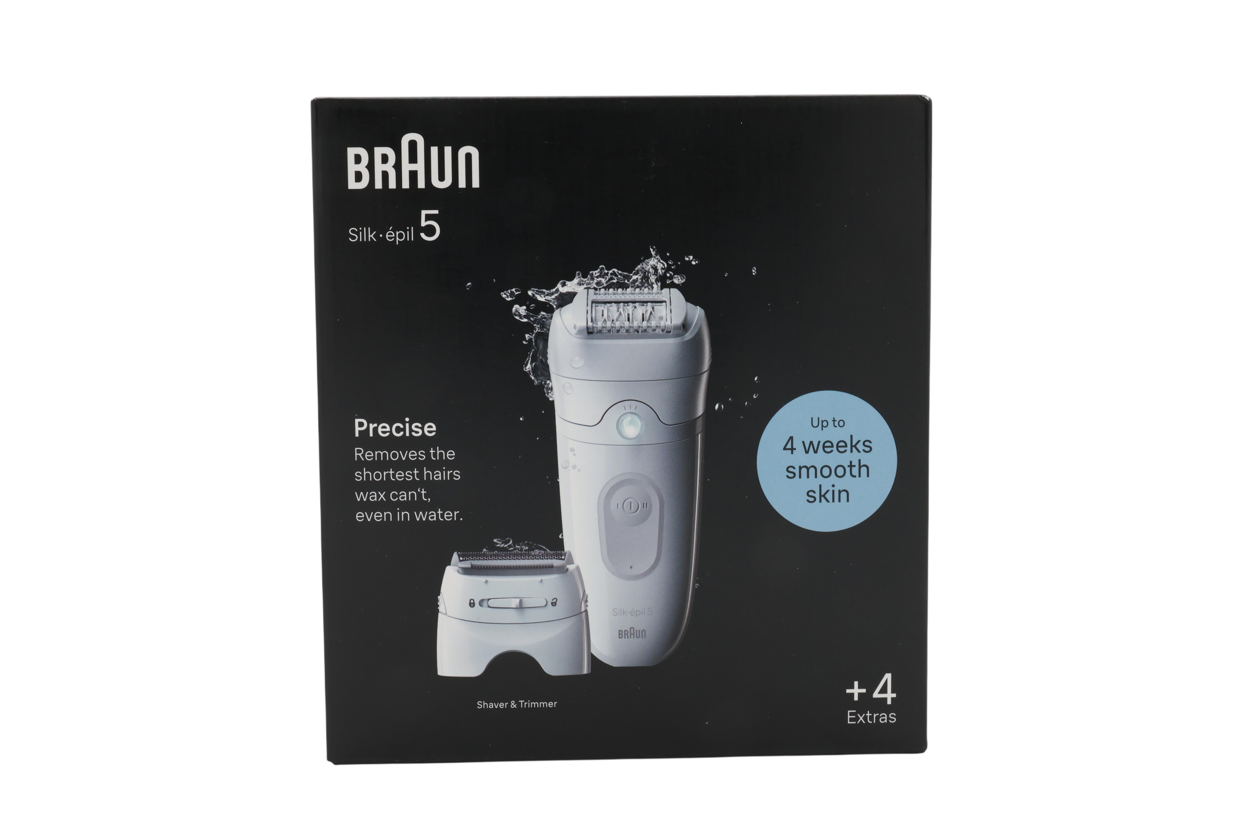 Braun Silk-épil 5 5-041 28 tweezers White - Braun Silk-épil 5 5-041,