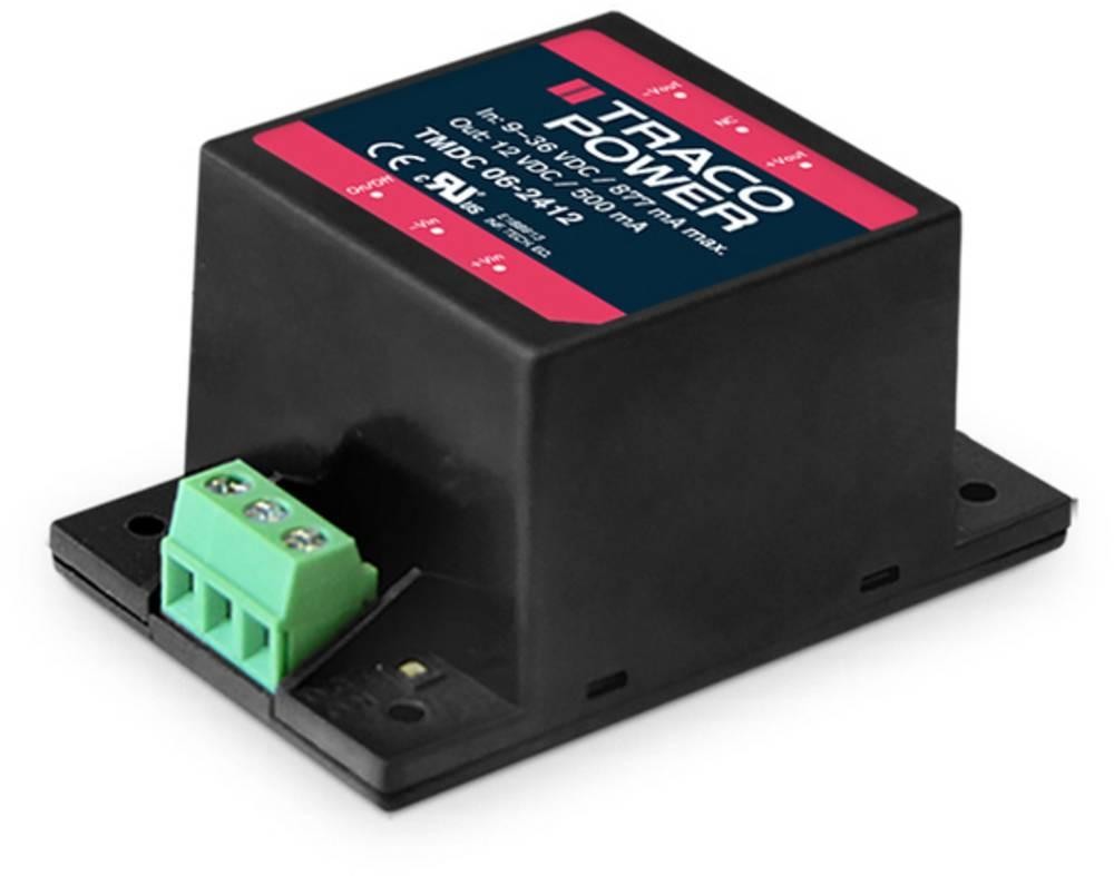 TracoPower TMDC 06-2422 DC/DC-Wandler 250mA 6W Anzahl Ausgänge: 2 x