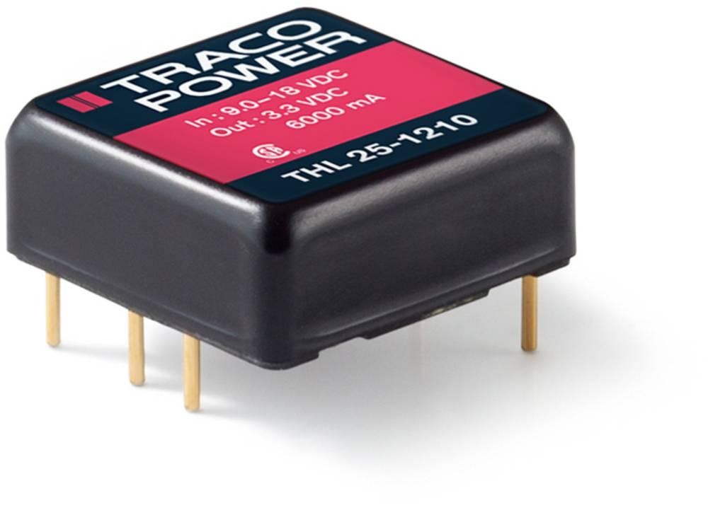 TracoPower THL 25-2411 DC/DC-Wandler, Print 24 V/DC 5.1 V/DC 5A 25W