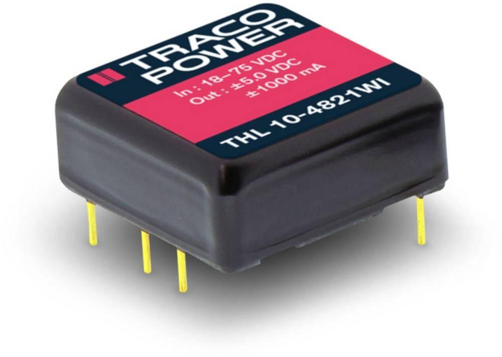 TracoPower THL 10-2411WI DC/DC-Wandler, Print 24 V/DC 5.1 V/DC 2A 10W