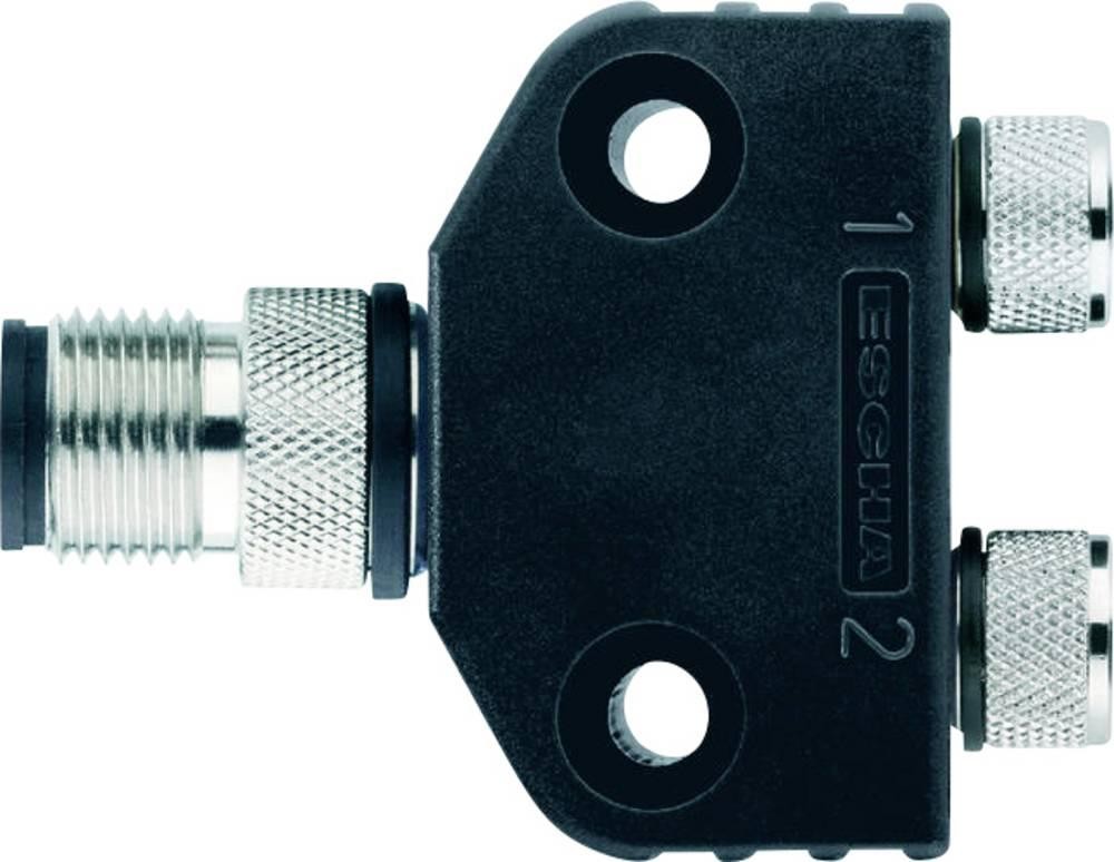 Escha 8013058 Sensor-/Aktor-Verteiler und Adapter Polzahl Sensoren: 4,