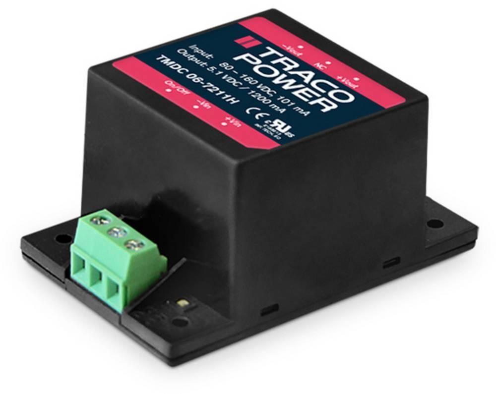 TracoPower TMDC 06-7215H DC/DC-Wandler 250mA 6W Inhalt 1 pezzo