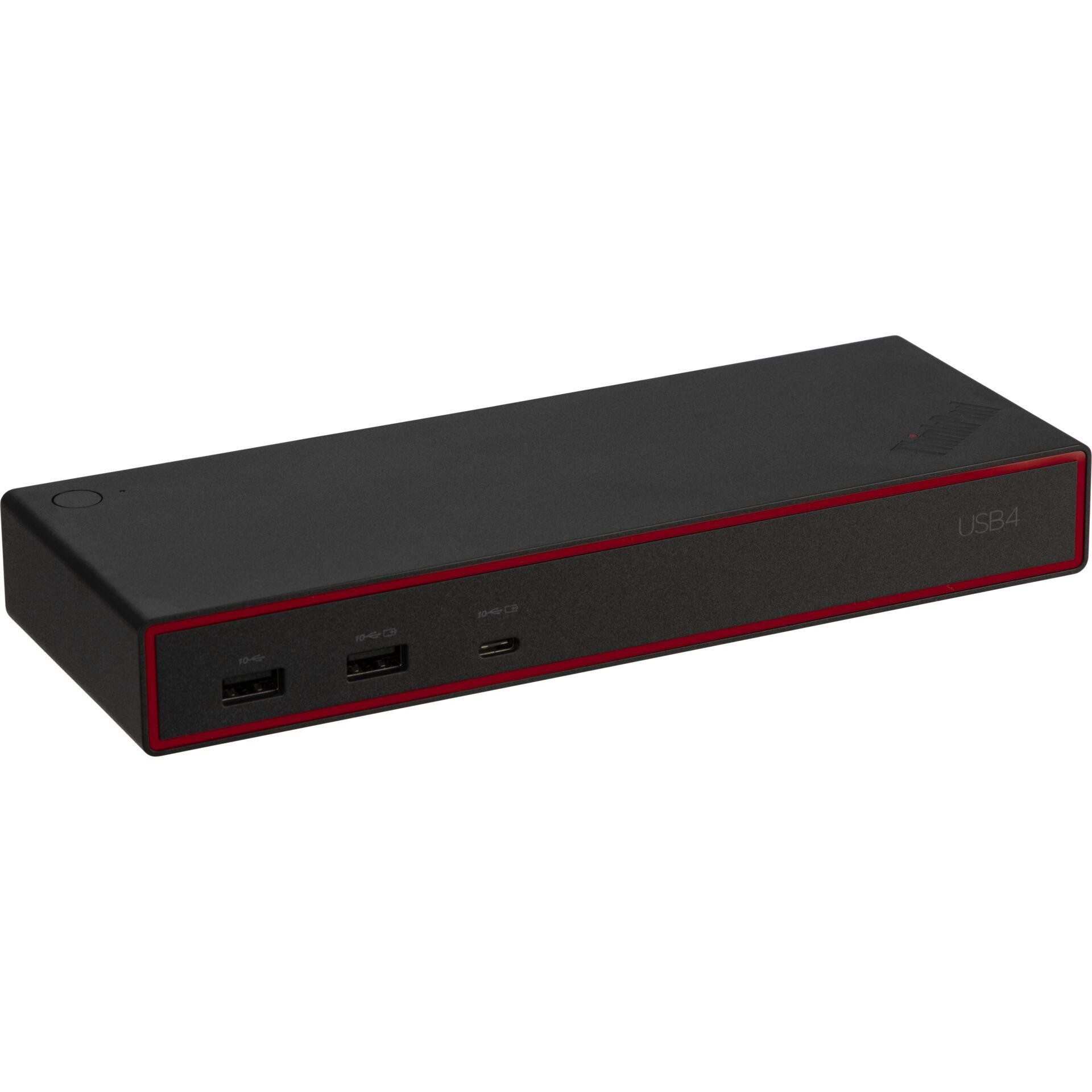 Lenovo ThinkPad USB4 Dock 5000 Docking Station 100W EU Schwarz