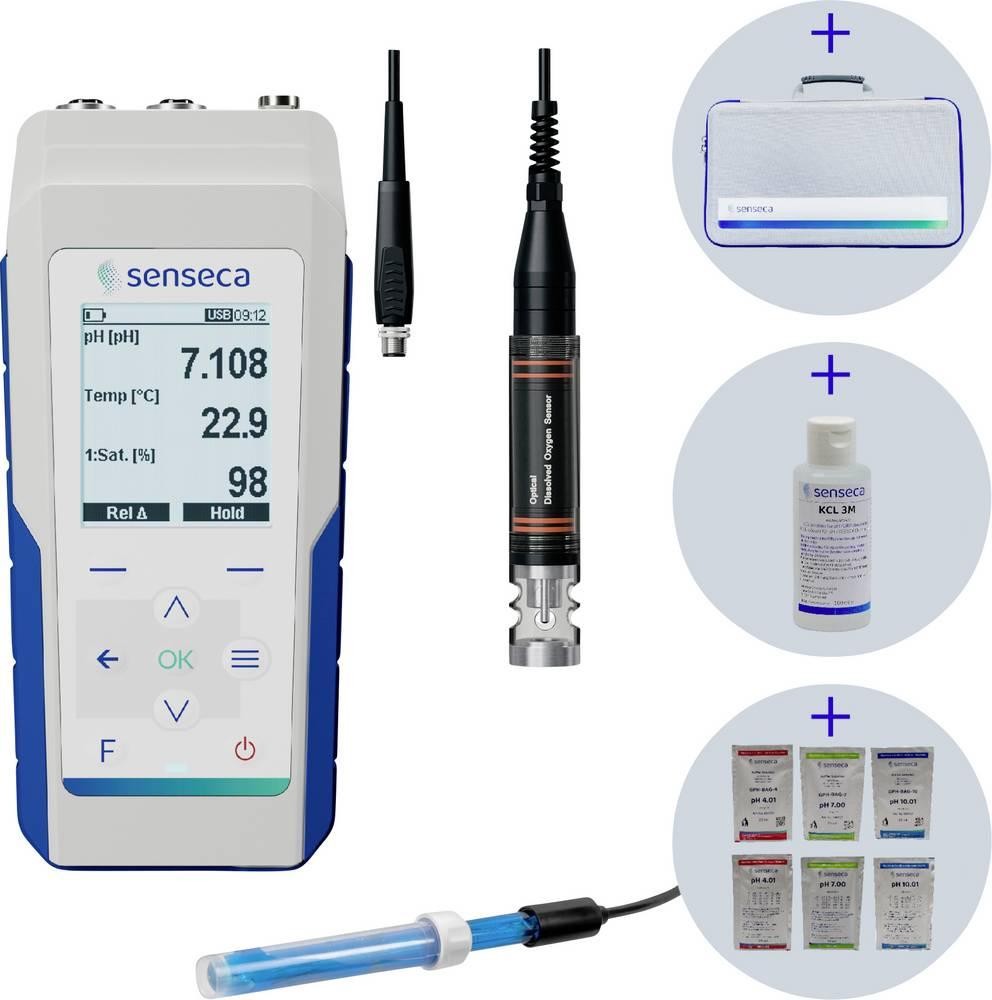 Senseca PRO595-SET_PH/O530_L3 pH-Messgerät pH-Wert, Redox (ORP),