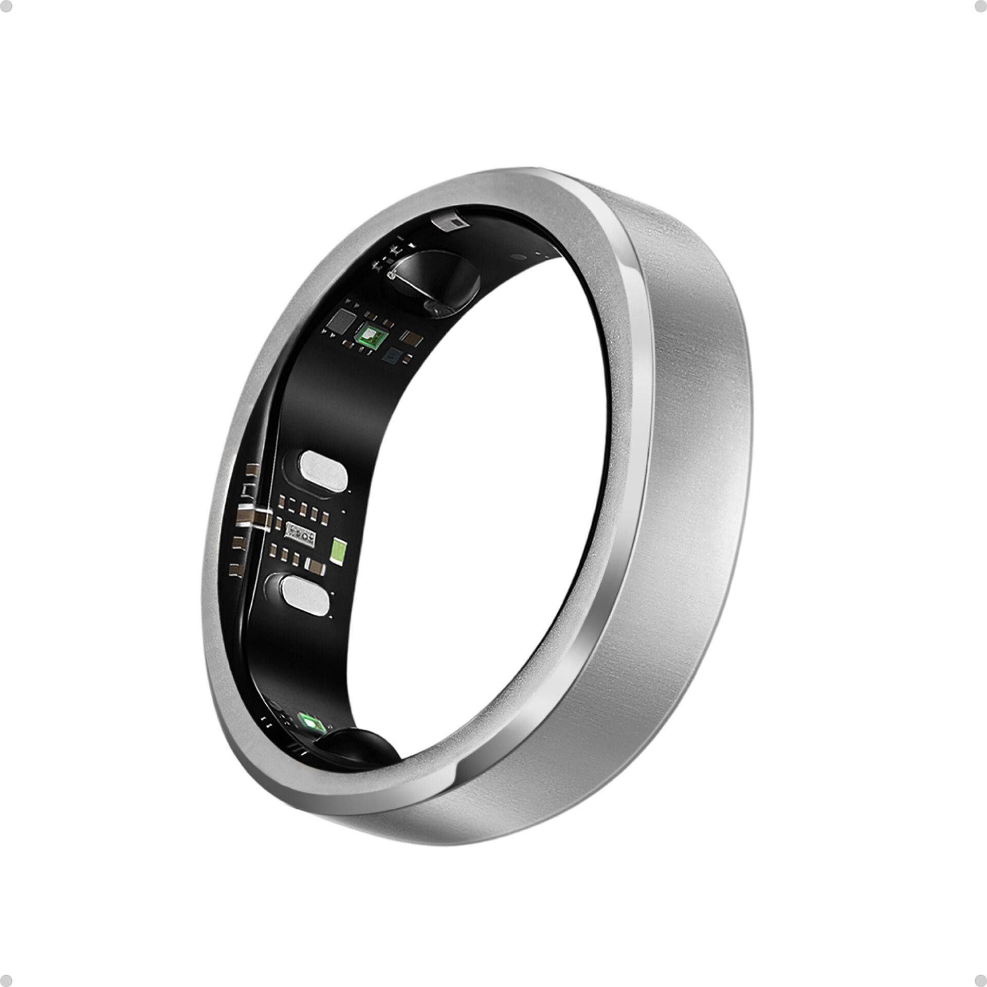 RingConn Gen 3 No Smart ring activity tracker IP68 Silver, Brushed