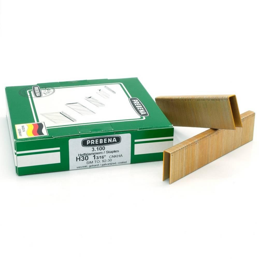 Prebena H30CNKHA Heftklammern-Set 3100 St. Abmessungen (L x B) 30mm x
