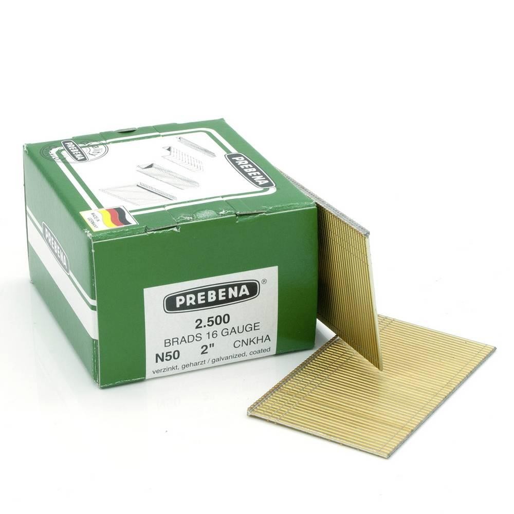 Prebena N50CNKHA Stauchkopfnägel-Set Produktabmessung, Länge 50mm