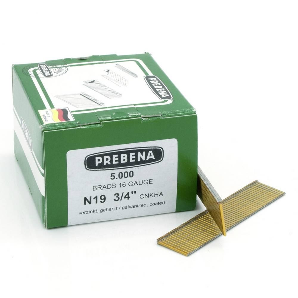 Prebena N19CNKHA Stauchkopfnägel-Set Produktabmessung, Länge 19mm