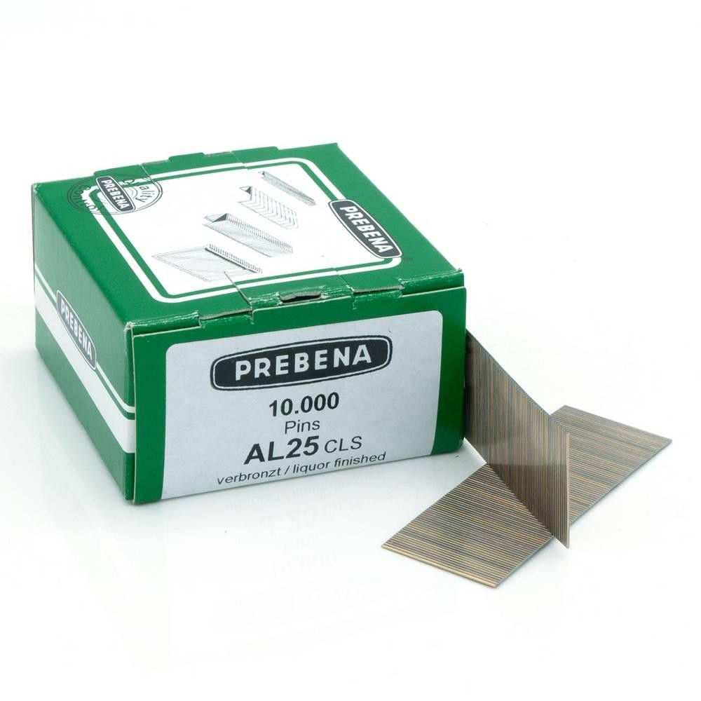 Prebena AL25CLS Tackernägel Produktabmessung, Länge 25mm 10000St.