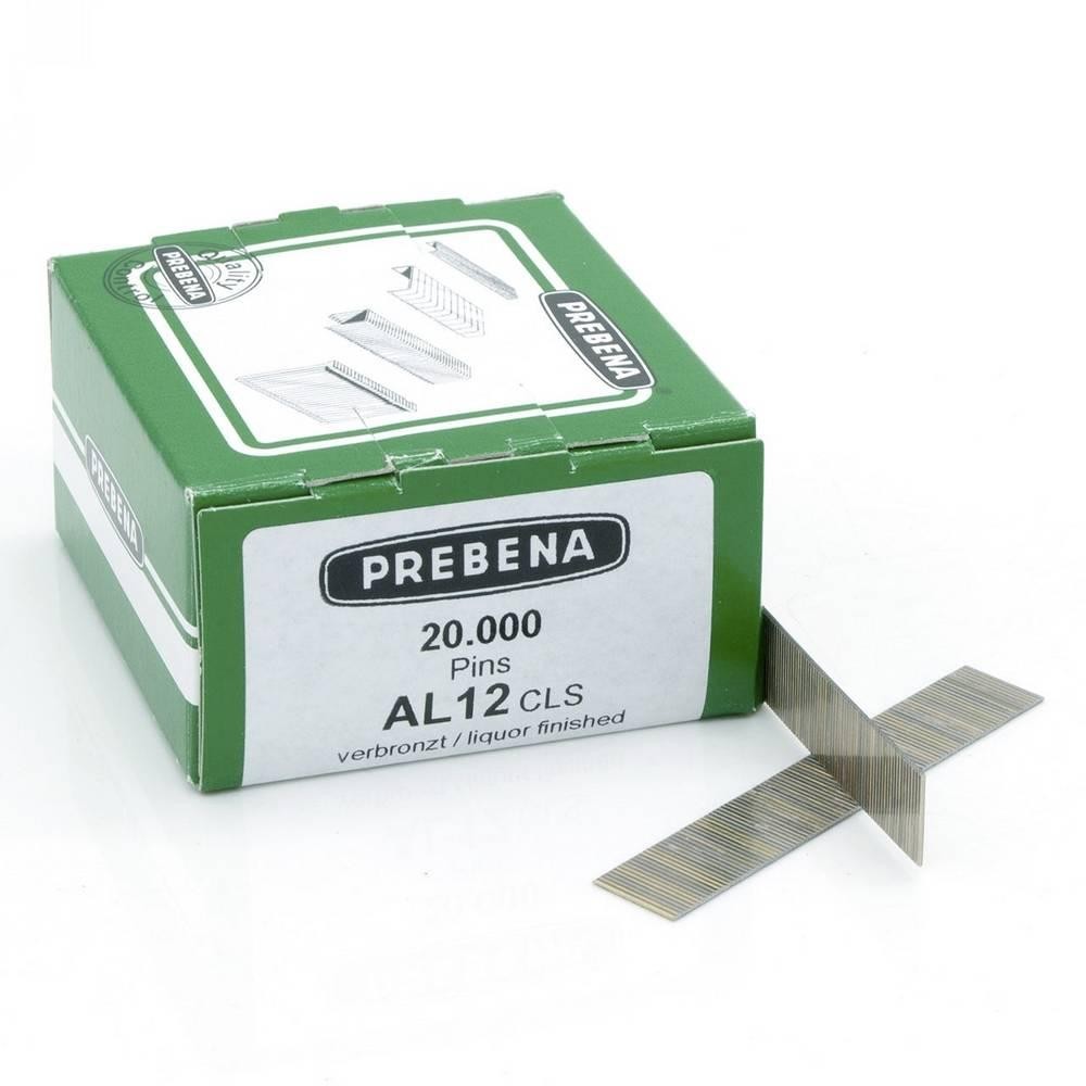 Prebena AL12CLS Tackernägel Produktabmessung, Länge 12mm 20000St.