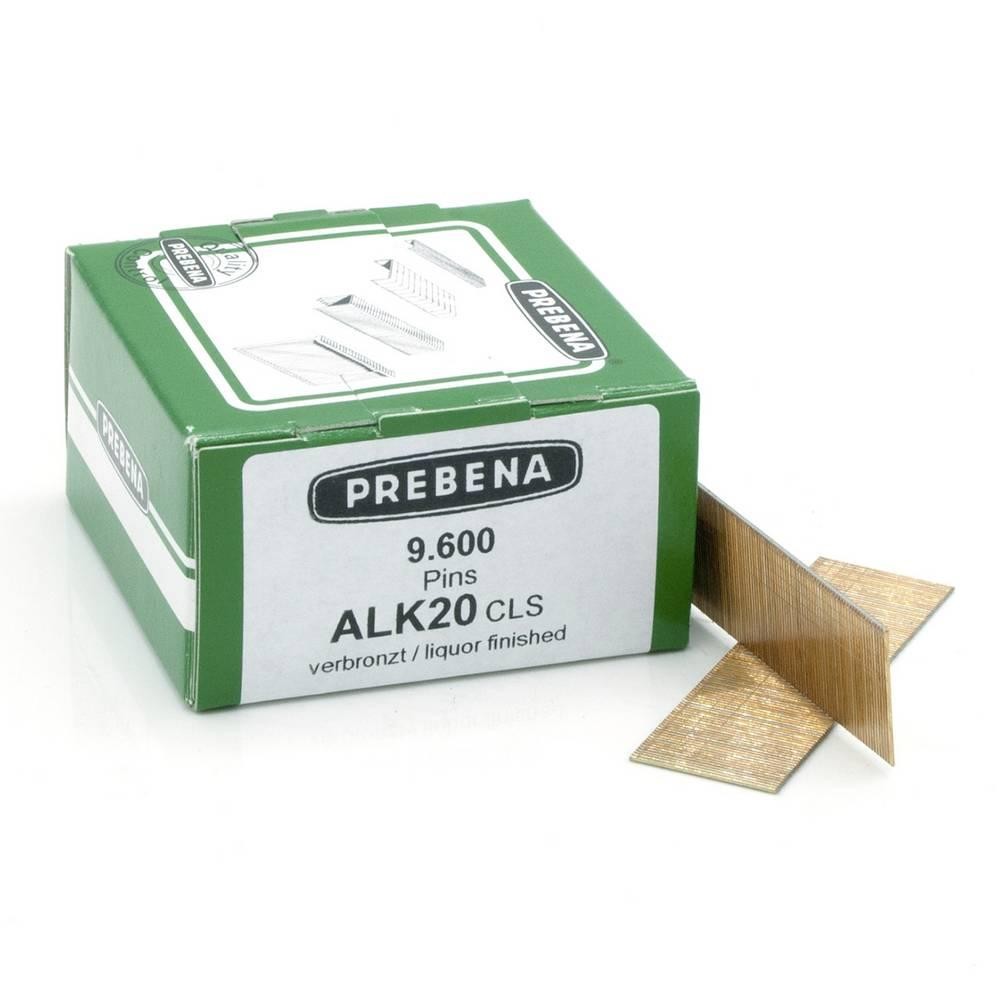Prebena ALK20CLS Tackernägel Produktabmessung, Länge 20mm 9600St.