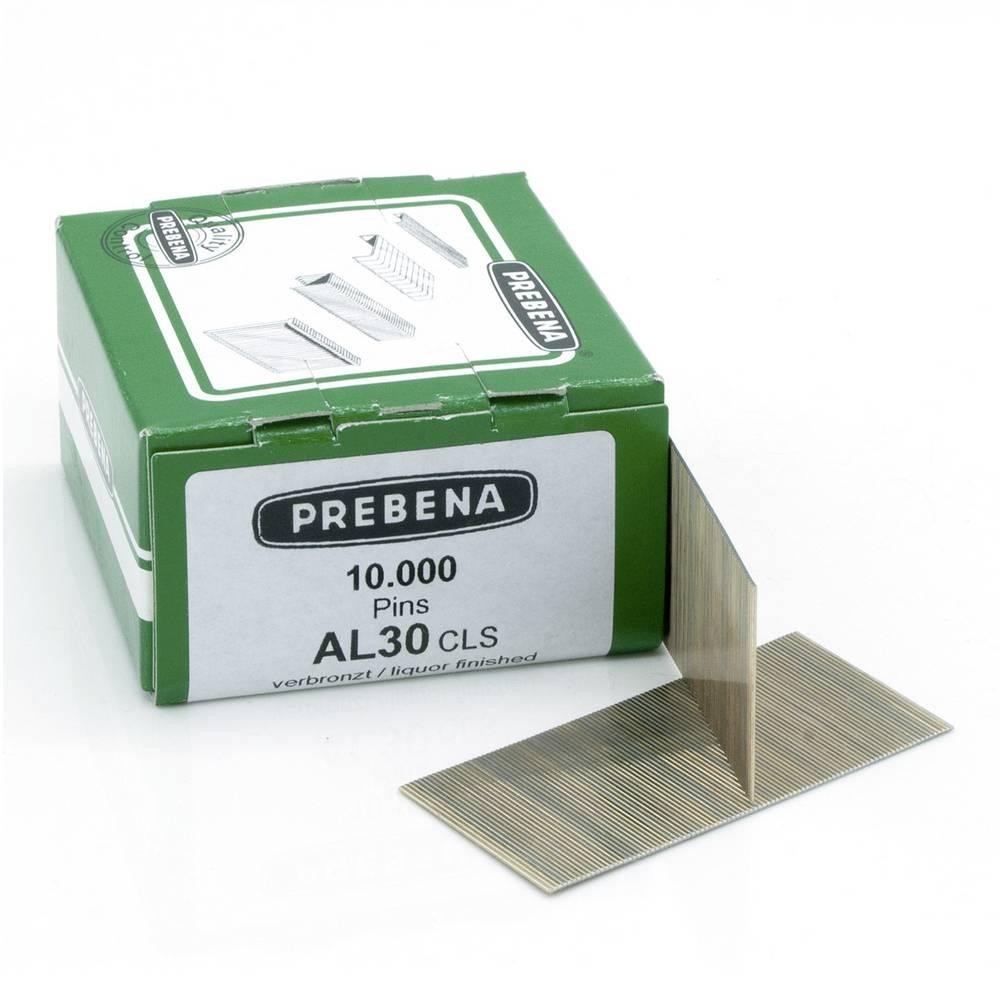 Prebena AL30CLS Tackernägel Produktabmessung, Länge 30mm 10000St.