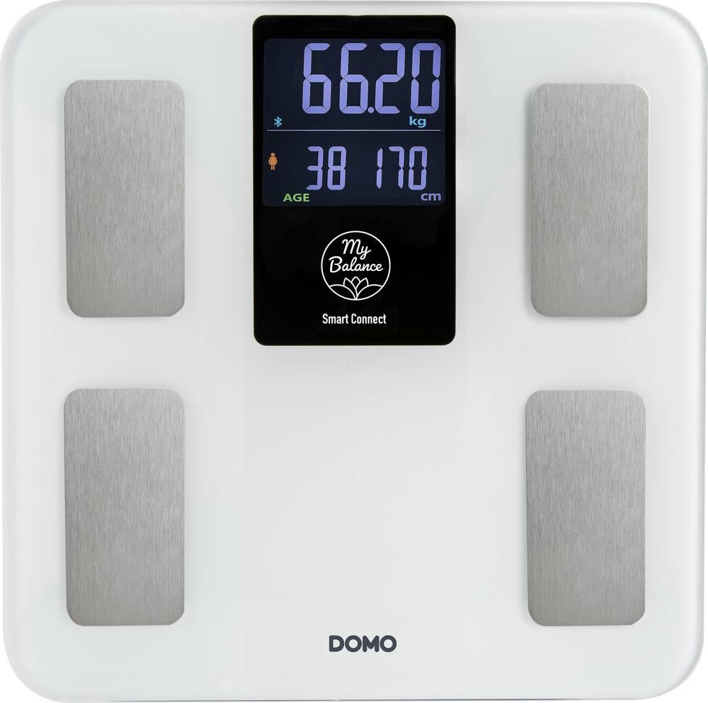 DOMO Körperanalysewaage DO9305W digital Wägebereich (max.)=180kg