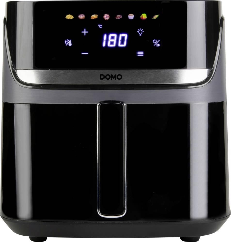 DOMO Heißluft-Fritteuse 2800W Schwarz, Silber