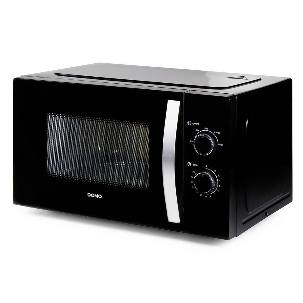 Domo DO23001 Black Solo microwave Countertop 30 L 900 W - Domo