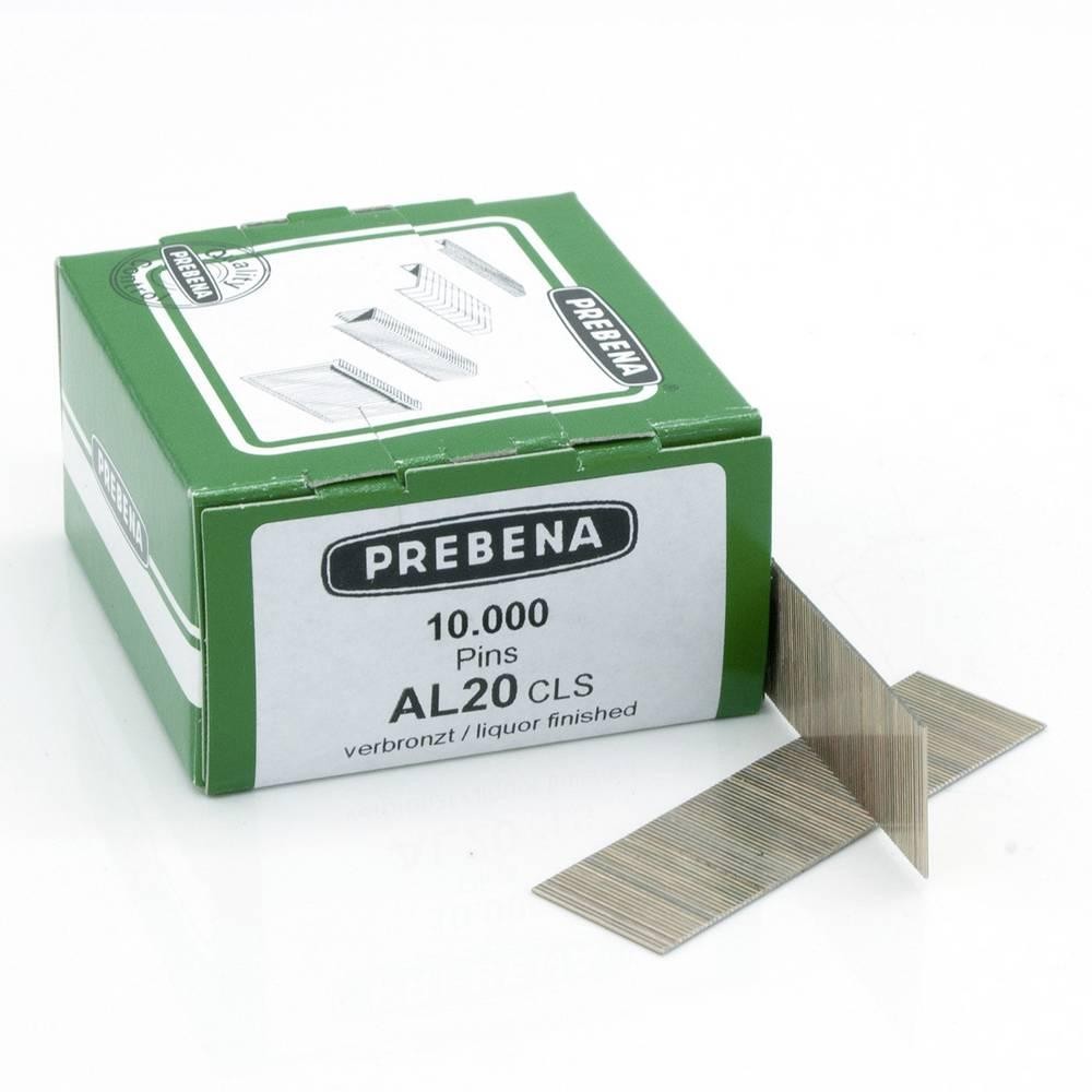 Prebena AL20CLS Tackernägel Produktabmessung, Länge 20mm 10000St.
