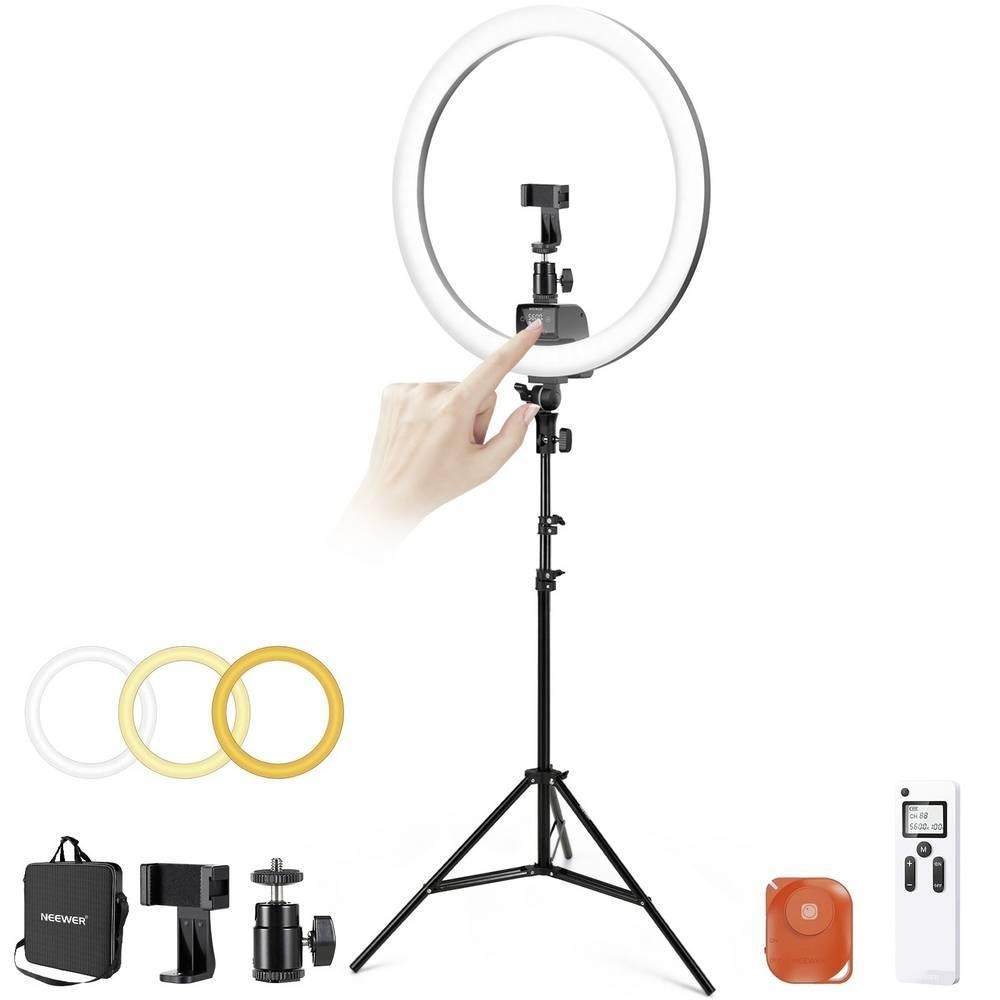 Neewer SRP18 LED Ringleuchte Anzahl LEDs=272 Bi-Color