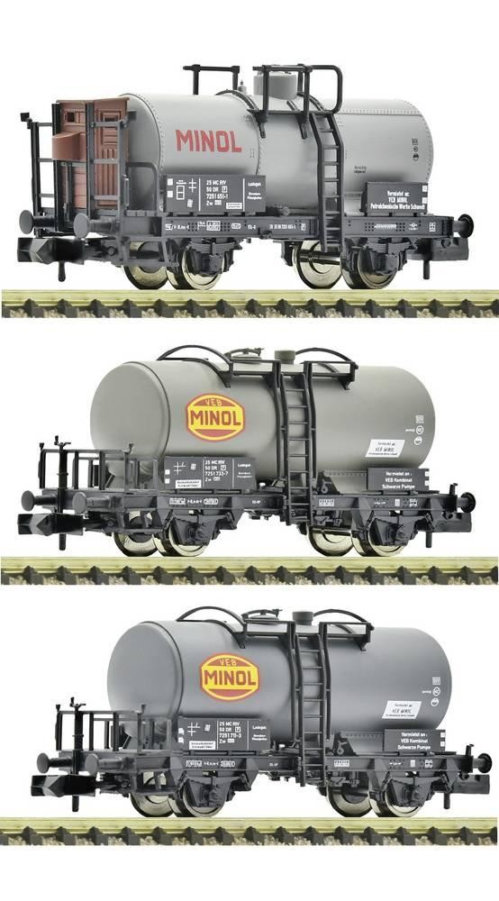 Fleischmann 6660152 N 3-tlg. Set: Kesselwagen, DR