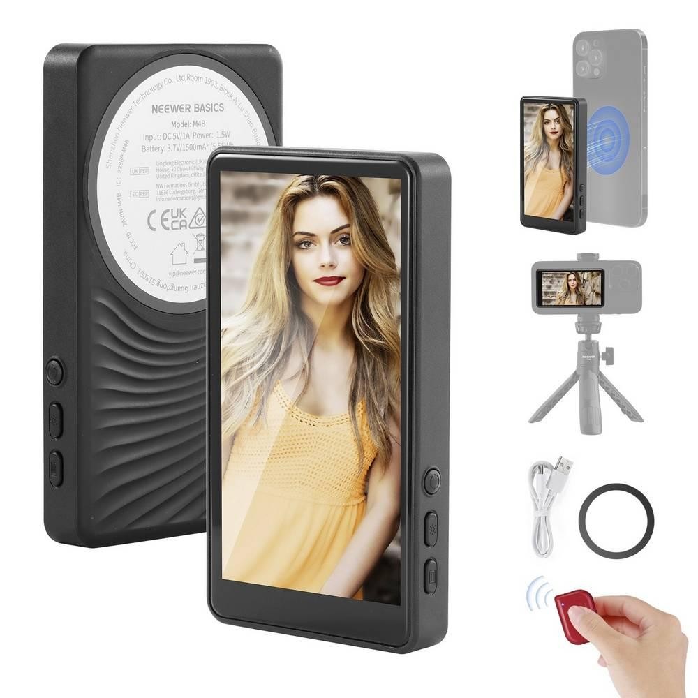 Neewer M4B Selfie moniteur 10.2cm 4 Zoll Bluetooth
