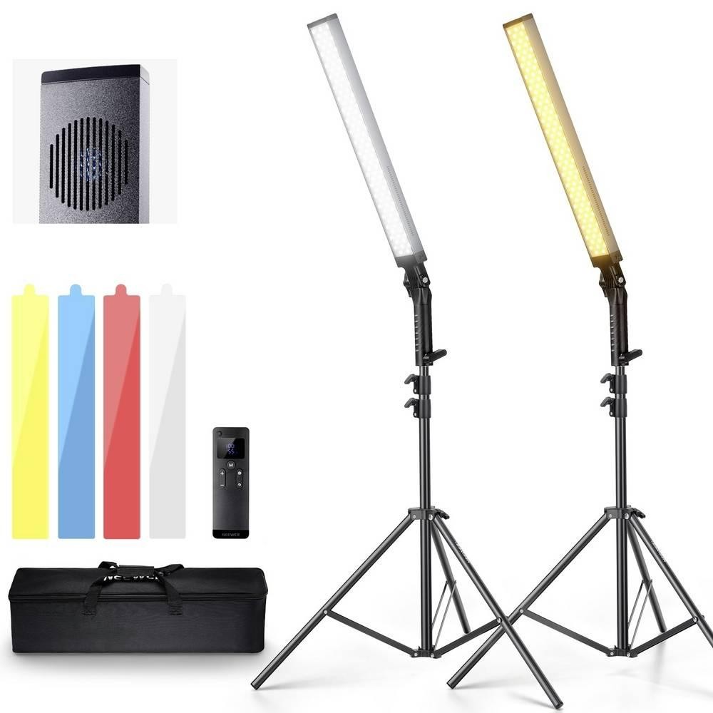 Neewer BH20B LED Videoleuchte Anzahl LEDs=384 Bi-Color