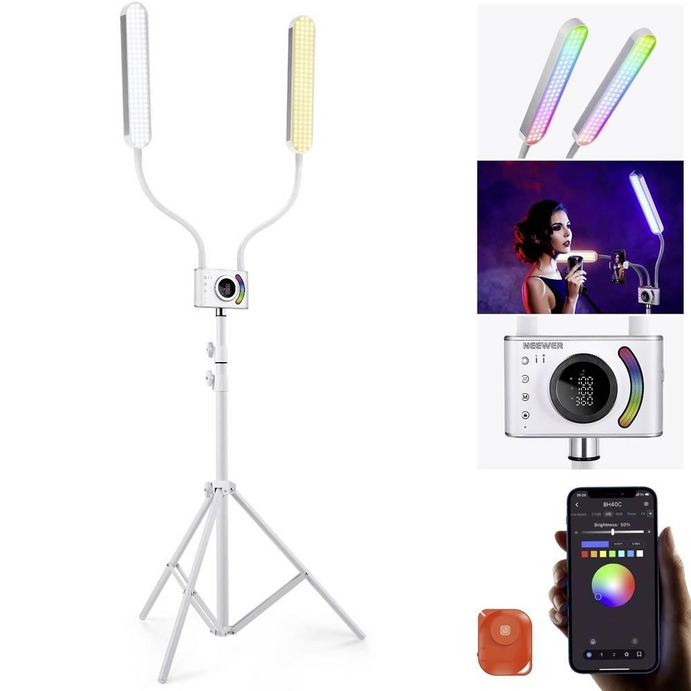 Neewer BH40C LED Videoleuchte Anzahl LEDs=528 Bi-Color