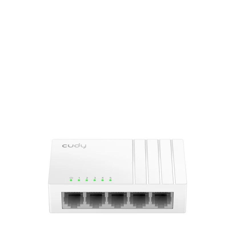 Cudy FS105D network switch Unmanaged Fast Ethernet (10/100) White -