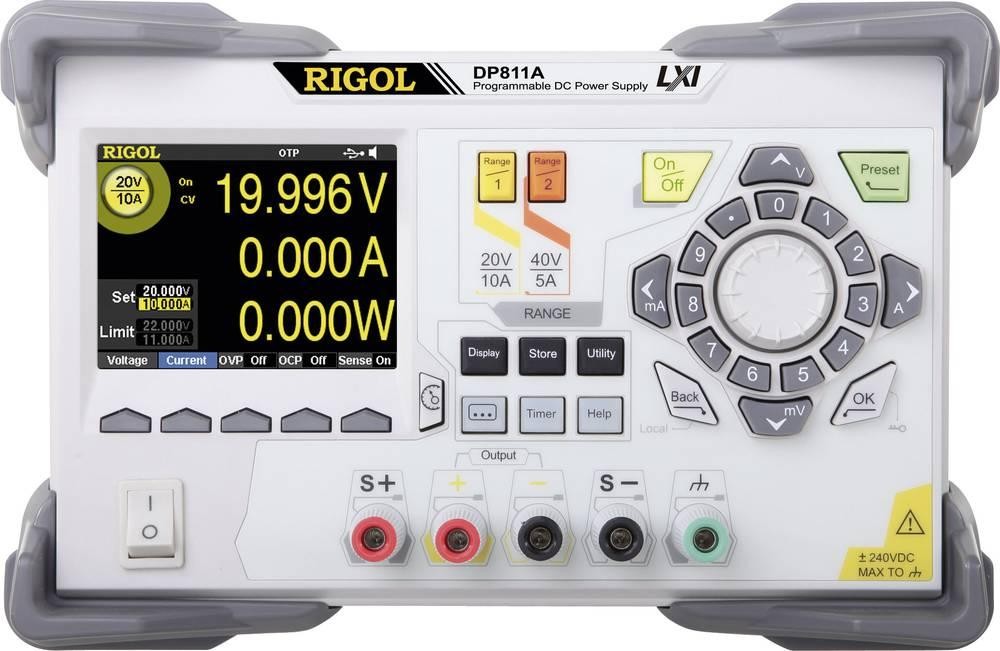 Rigol DP811A Labornetzgerät, einstellbar 0 - 40 V/DC 0 - 10A 200W