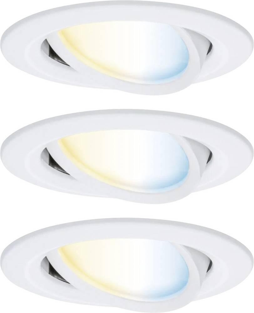 Paulmann 92440 LED-Deckenleuchte, LED-Einbauleuchte 6W blanc (matt)