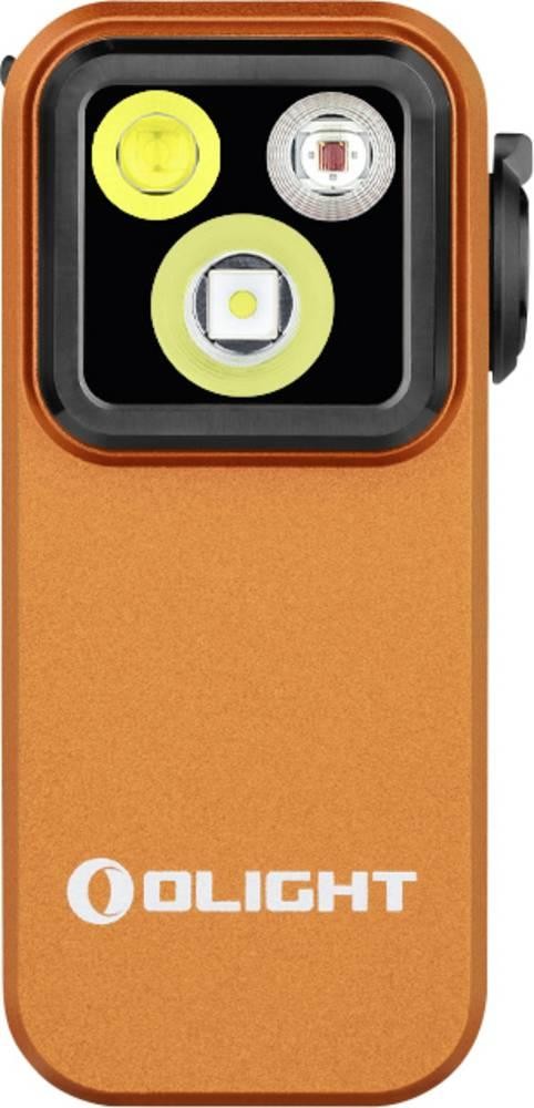 OLight Oclip Pro (Orange) Mini-torche avec clip pour ceinture 500lm
