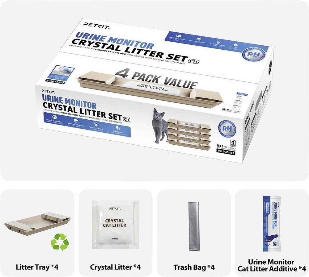 Petkit Crystal PH Litter Katzenstreu 4St.