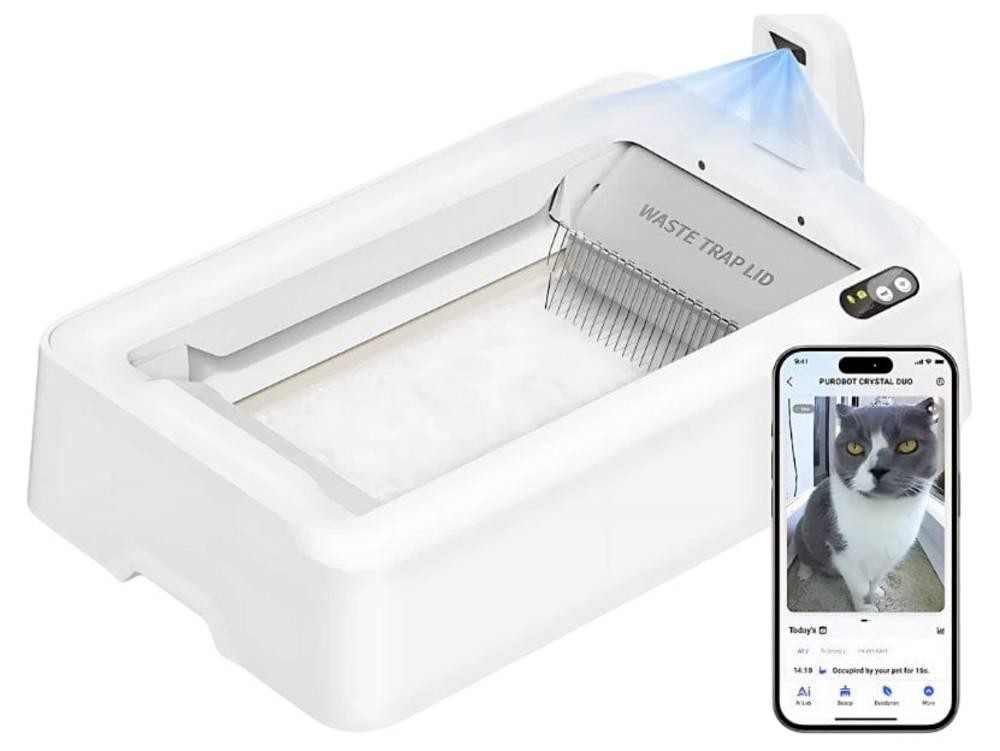 Petkit Purobot Crystal duo Haustier-Roboter white 1 pc(s)
