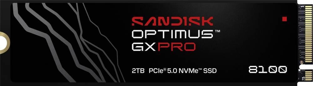SanDisk Optimus GX PRO 8100 2 To M.2 PCI Express 5.0 NVMe TLC 3D NAND