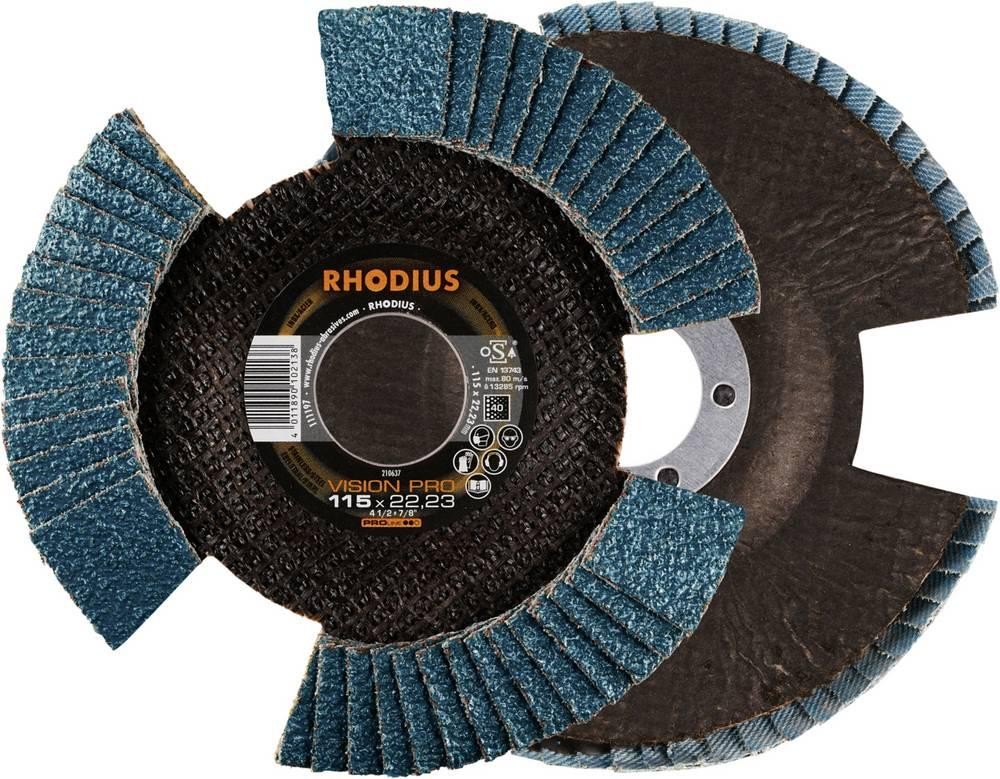 Rhodius 210637 VISION PRO Fächerschleifscheibe Körnung (num) 40