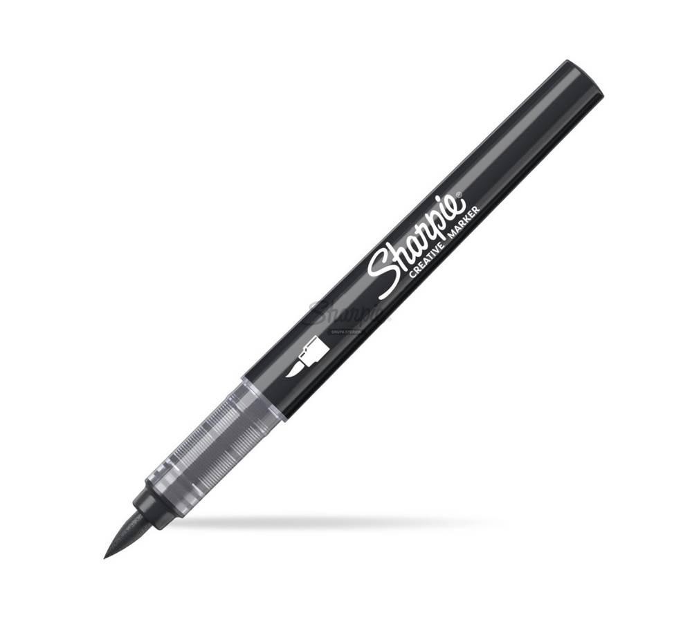 Sharpie 2218069 marker 1 pc(s) Brush tip Black - Sharpie 2218069, 1
