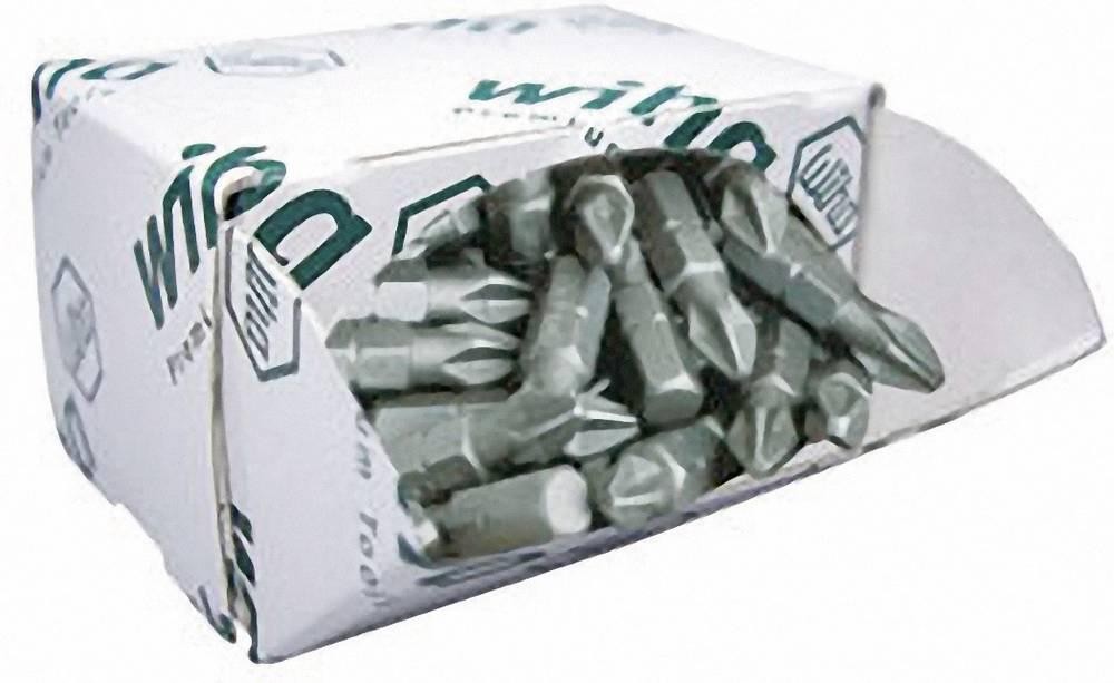 Wiha 08067 Torx-Bit T 20 Chrom-Vanadium Stahl gehärtet C 6.3 50St.