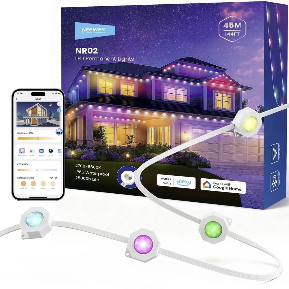 Neewer NR02-45 10107225 LED-Streifen-Basisset EEK: F (A - G) with