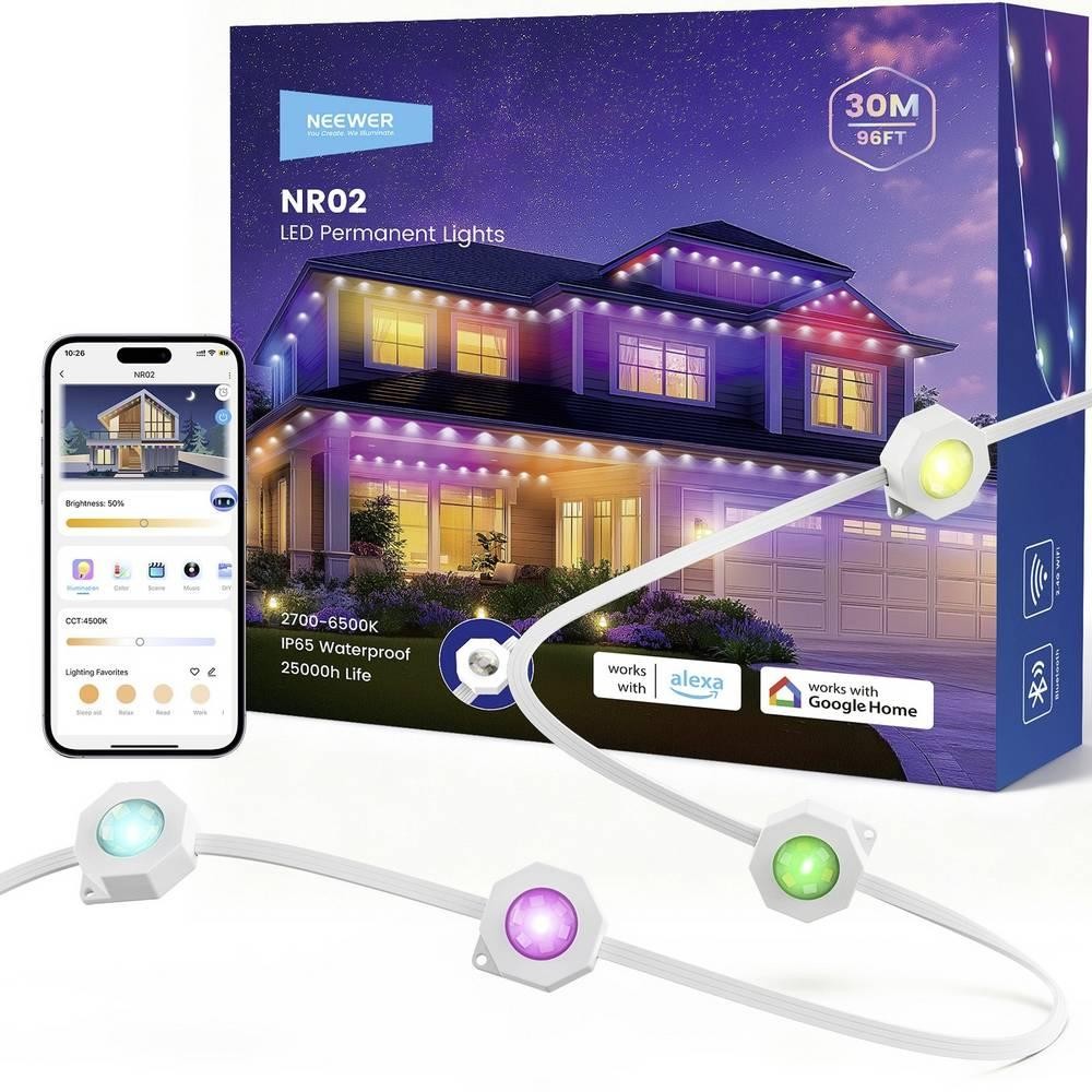 Neewer NR02-30 10107271 LED-Streifen-Basisset EEK: F (A - G) with