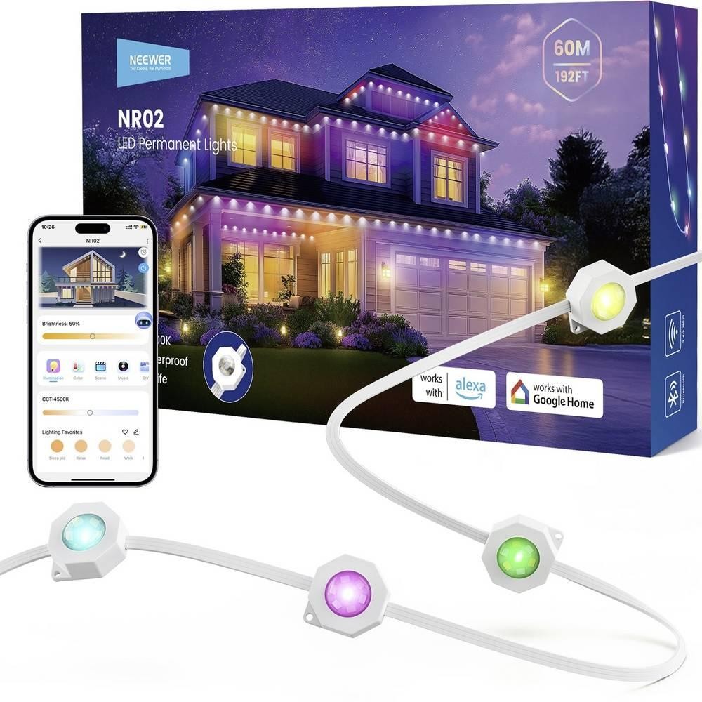 Neewer NR02-60 10107275 LED-Streifen-Basisset EEK: F (A - G) with