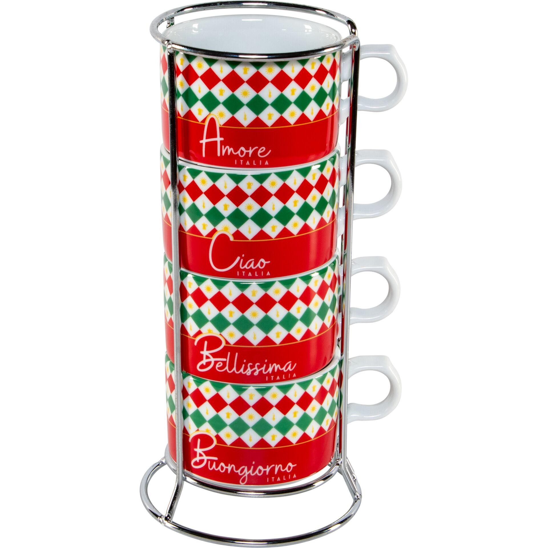 Bialetti Tricolore tazza Multicolore Caffè 1 pz - Bialetti Tricolore,