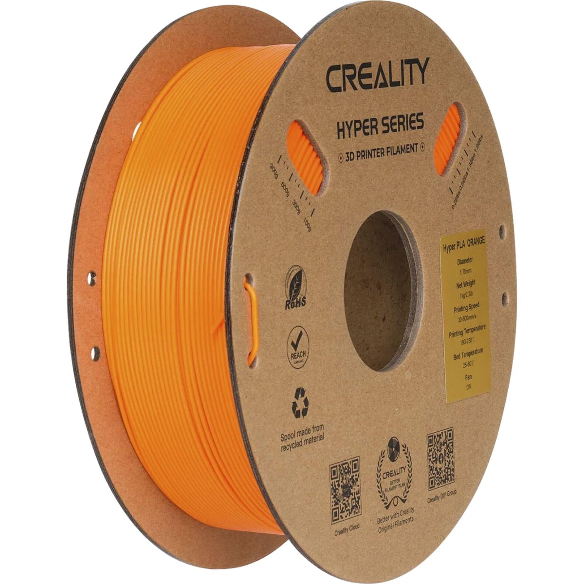 Creality Hyper Series PLA Polylactic acid (PLA) Orange 1 kg -